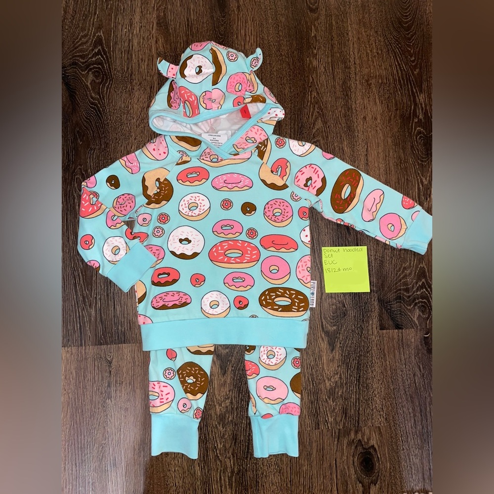 Purl Lamb Hooded Donut Set